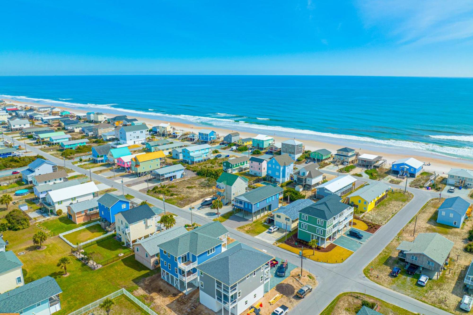 Topsail Dunes North Topsail Beach Bagian luar foto
